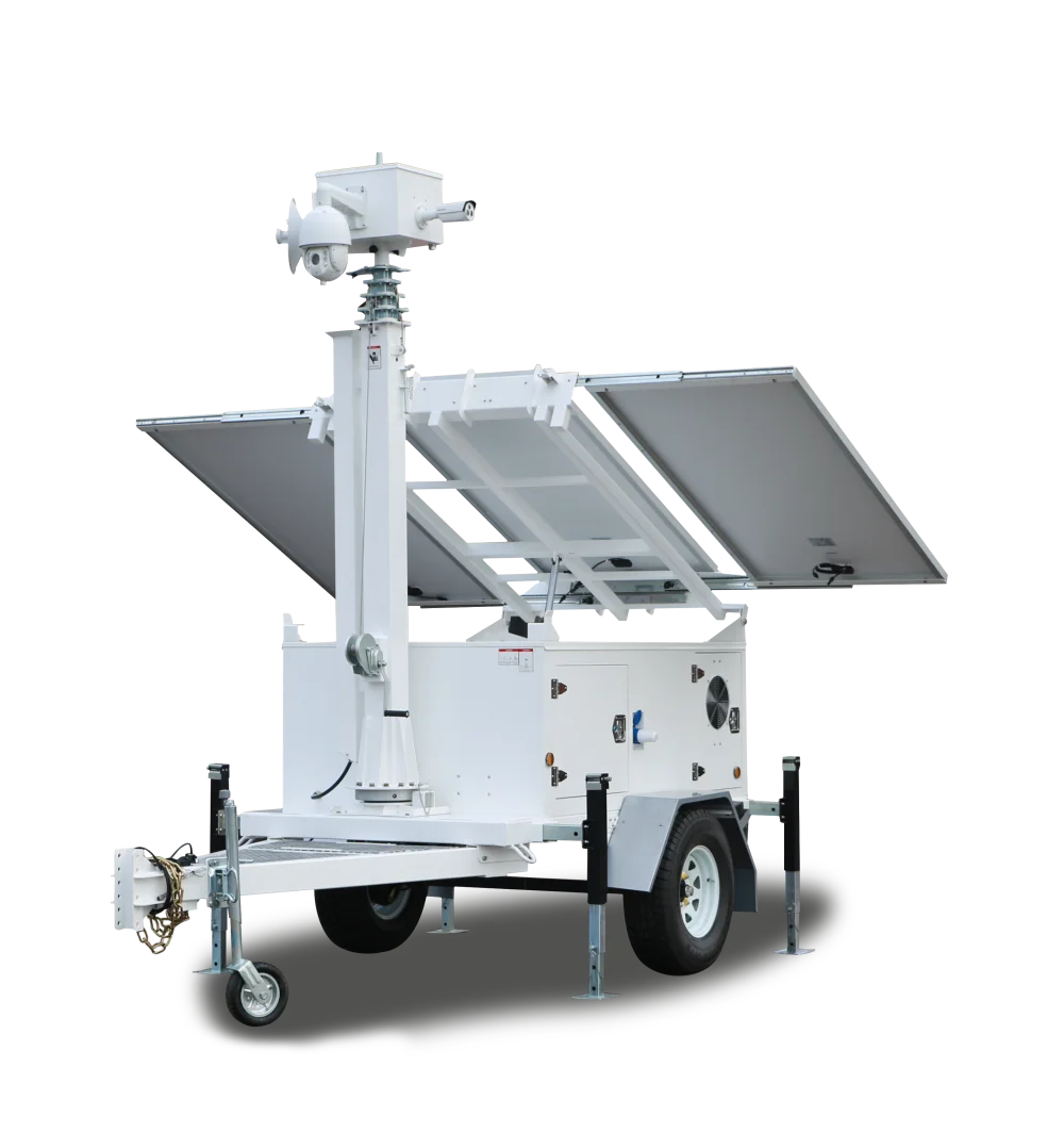 mobile Surveillance trailer for small security camera| Alibaba.com