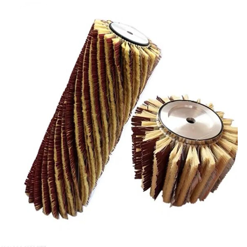 Sandpaper Sisal Polishing Roller Brush Sanding Brush For Wood Surface