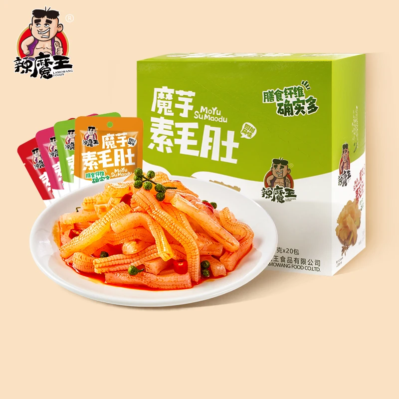 
High quality konjac vegan snack food 22g instant snack various flavors of Konjac 