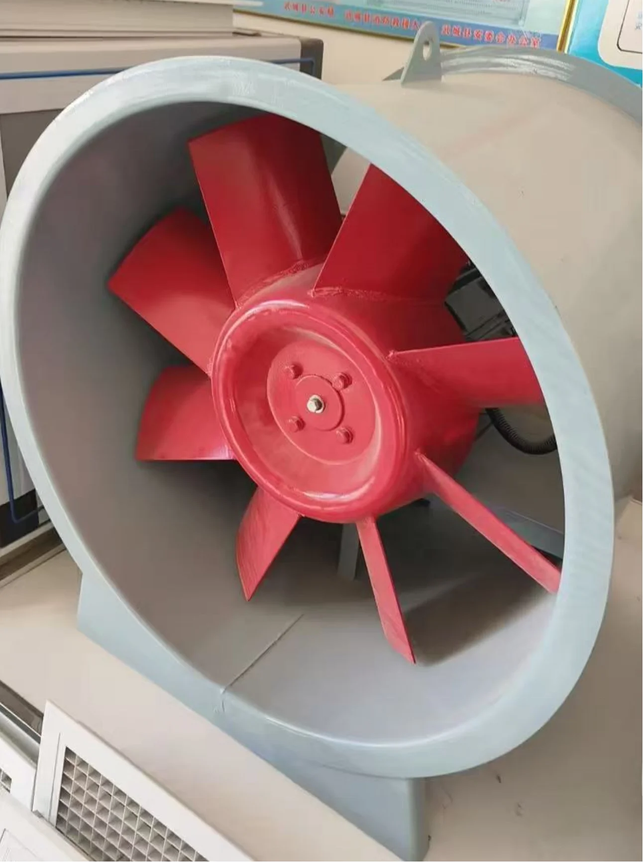Certified High-temperature Axial Fan, ATEX, 16inch - detail 8