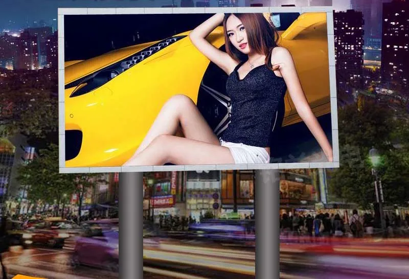 Factory Waterproof IP65 High Brightness Advertising Outdoor P4 P5 P8 P10 LED Display Screen