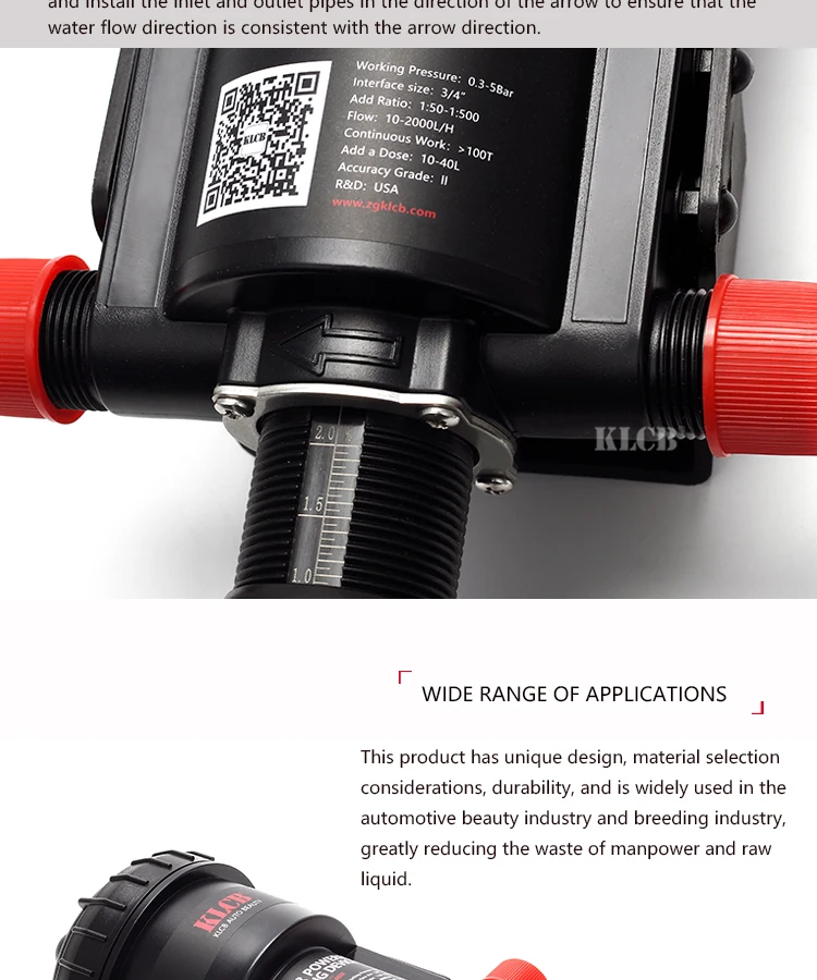 Dispensador de líquido químico para limpieza de coche, herramientas para detalles de coche, champú líquido