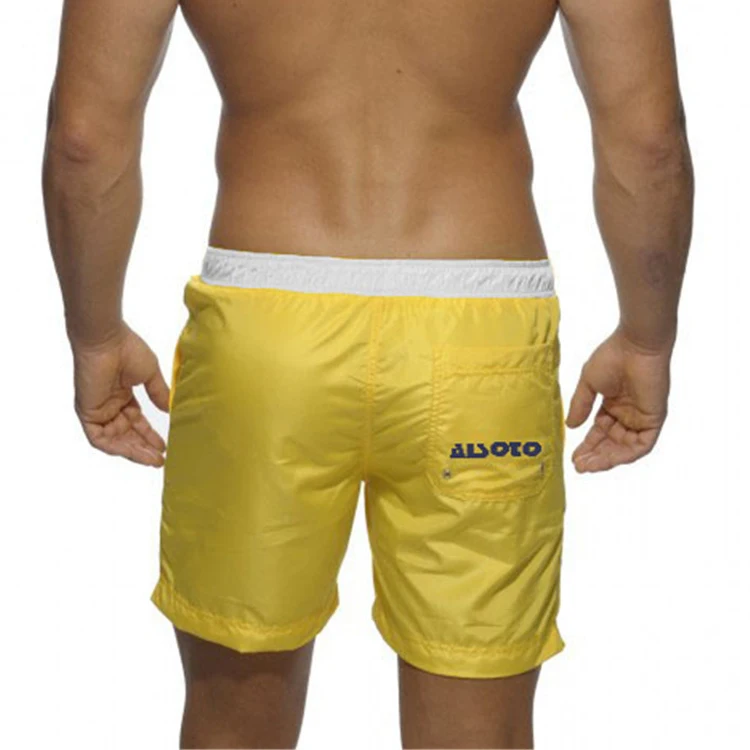 men polyester shorts