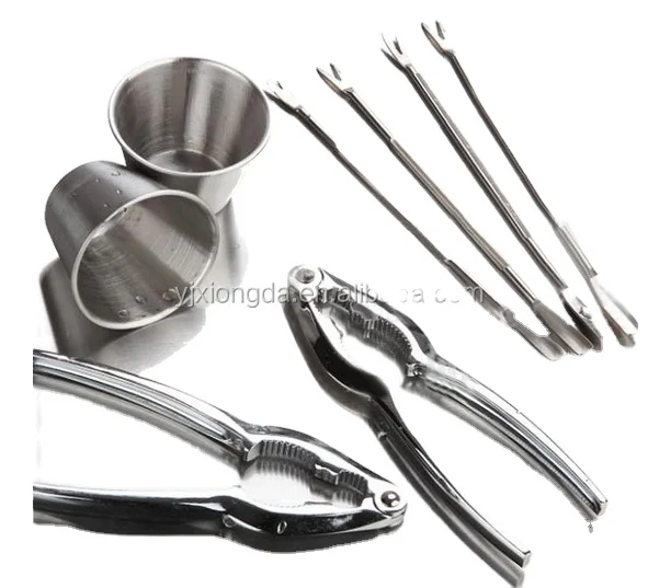 22 Piece Seafood Serving Tool Set Including Seafood Utensils And Seafood Cracker Crab Free Tools