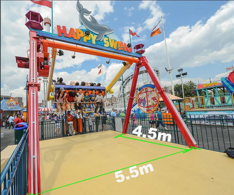 amusement park equipment kids electric swing games mini pendulum ride .png