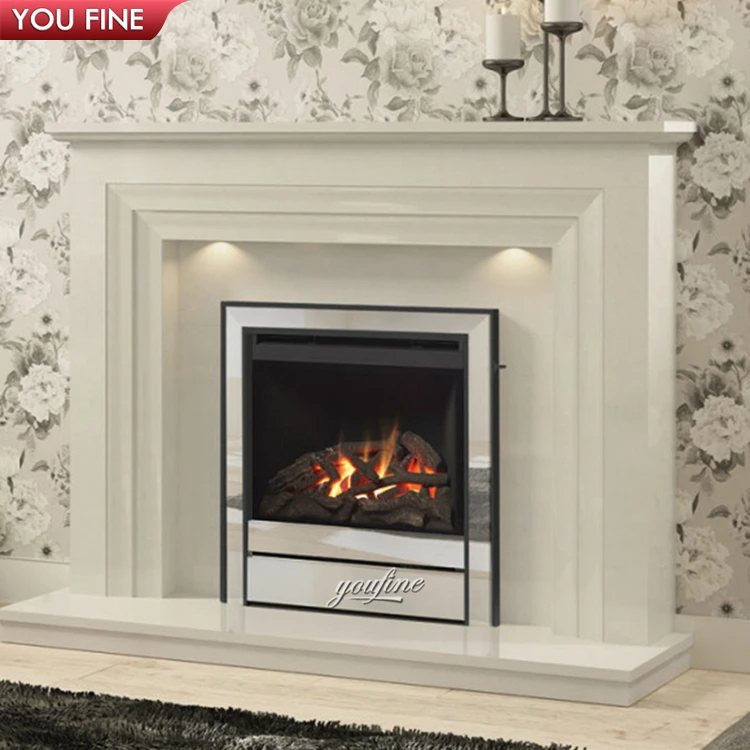 Interior Decoration Morden Marble Fireplace Surround For Sale
