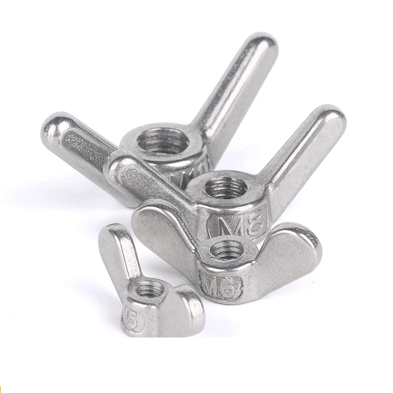 Din315 M12 High Strength Black Galvanized Oversized Steel Zinc 6mm