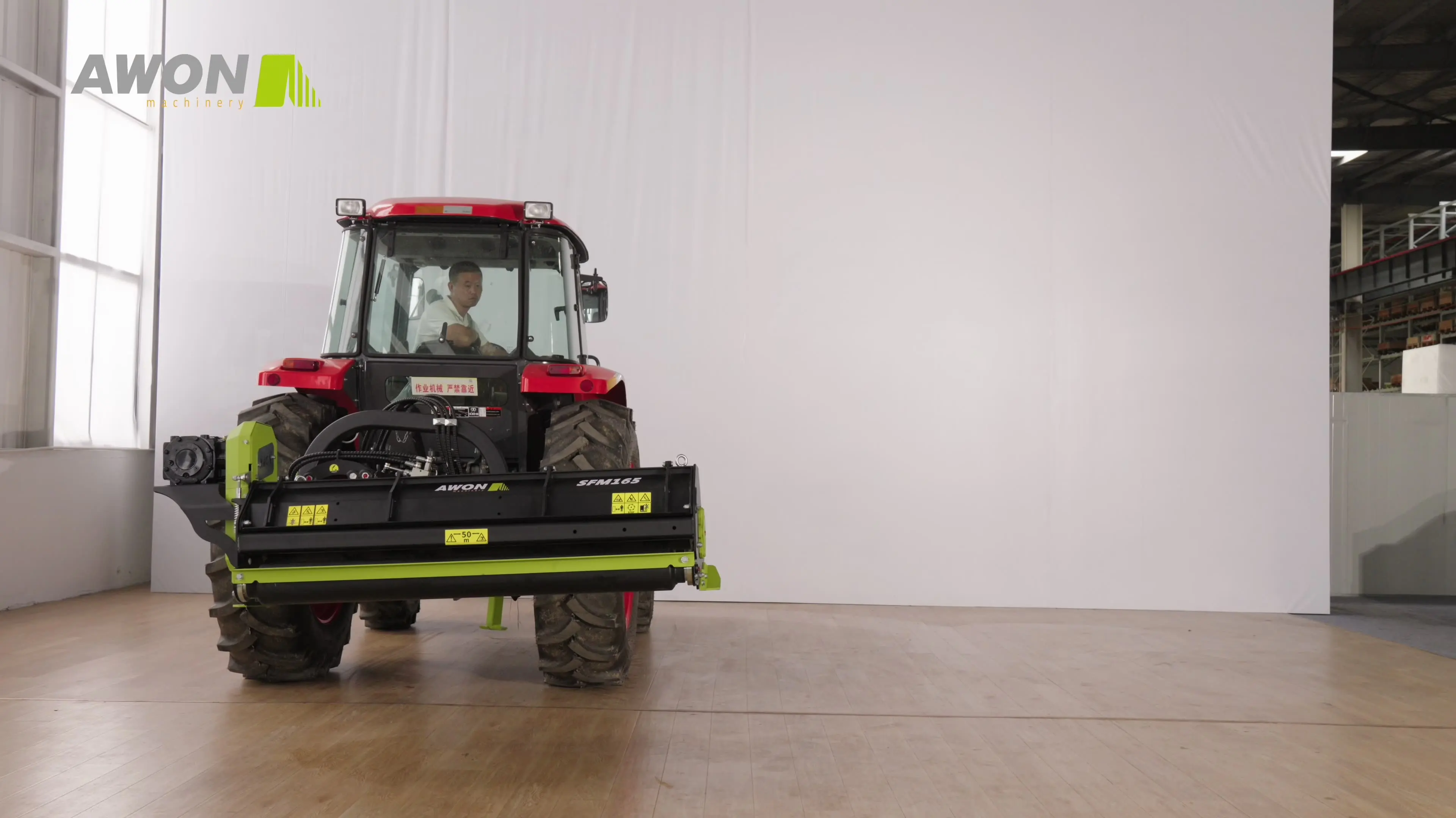 AWON SFM 165-185-205 Rear-Side Flail Mower for 60-80HP Tractors