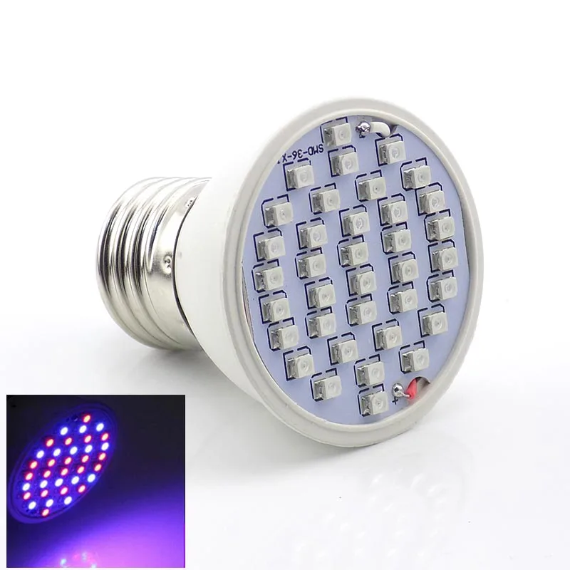 Full Spectrum E27 LED Grow Lamp  54/72/200 LED Light For Plant Grow Light Red Blue LED For Plants grow light