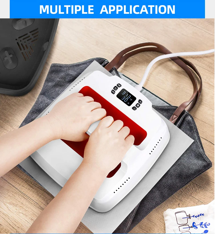 hand held heat press machine