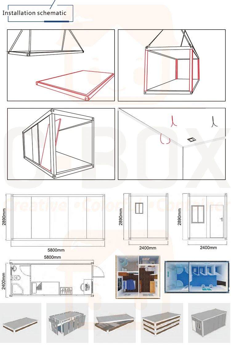 Conception de maison en conteneur