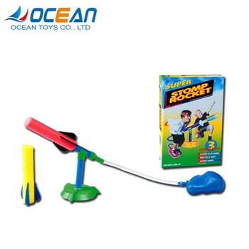 pump rocket toy