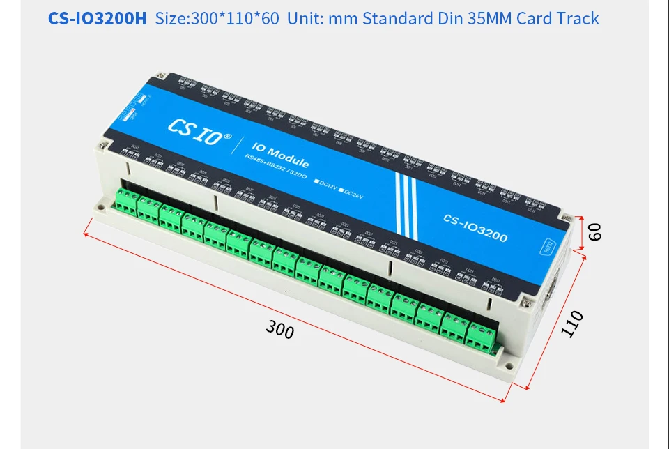 32DO ETH IOT Module Gateway Ethernet & Communication I/O Module with 32 ...