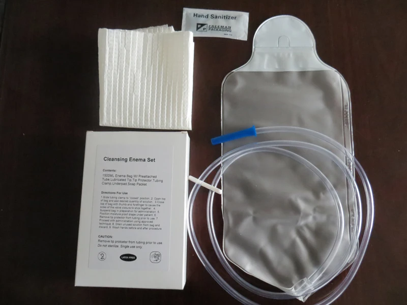 Hot Sale China Disposable 1500ml Cleansing Enema Set Buy Cleansing