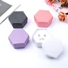 Originality Pure Color Upper And Lower Caps Gift Boxes Six Sides Pendant Ear Studs Ring Jewelry Box