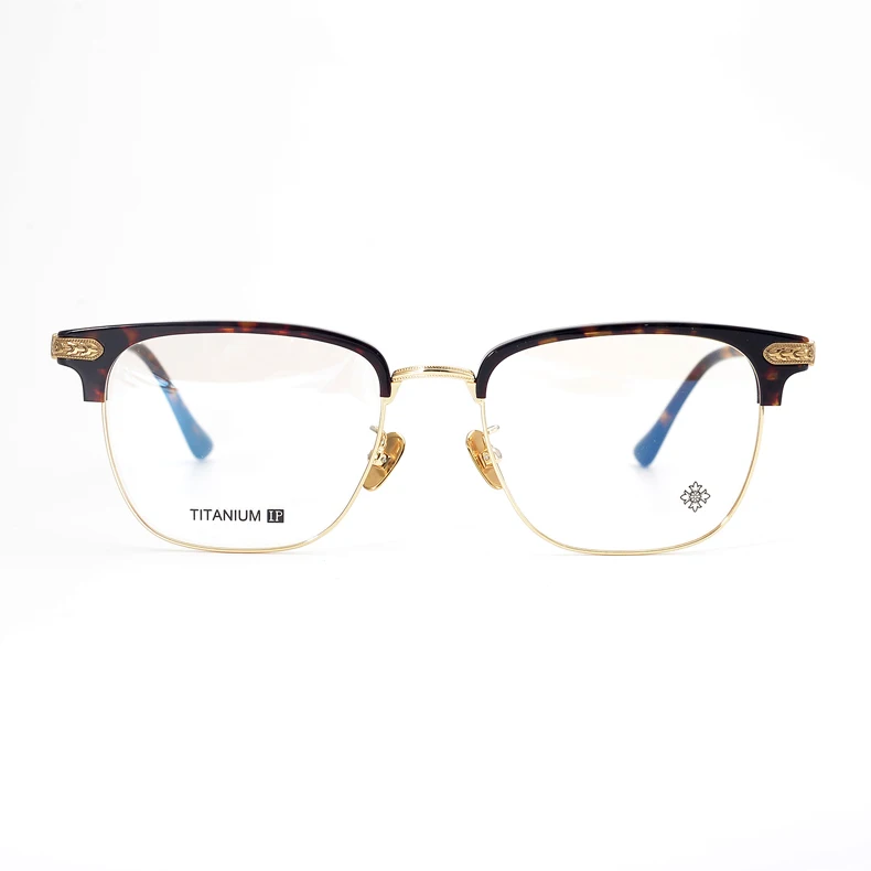 新款钛金属男女通用镜框眼镜光学眼镜复古风格眼镜框 - buy titanium