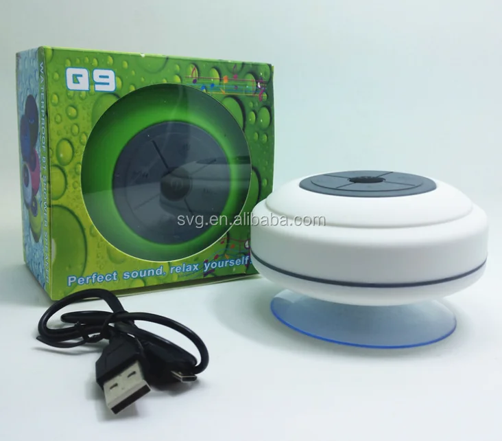 Factory price Q9 wireless bluetooth mini smart speaker water proof IPX7 hand free loud speakers - ANKUX.COM