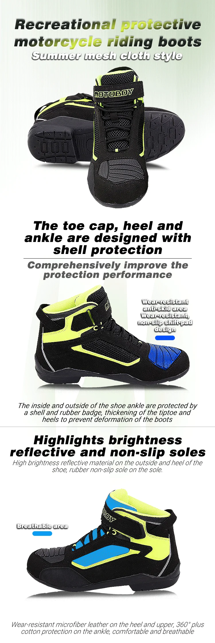 motorcycle summer shoes