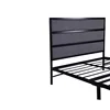 Superior materials antique white iron bed