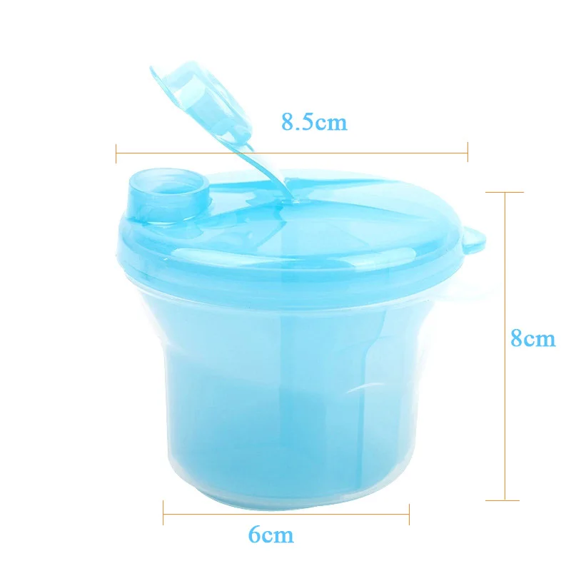 Formula Divider Powder Easy to Go Box Baby Storage Container Best Travel Compartment Milk ...