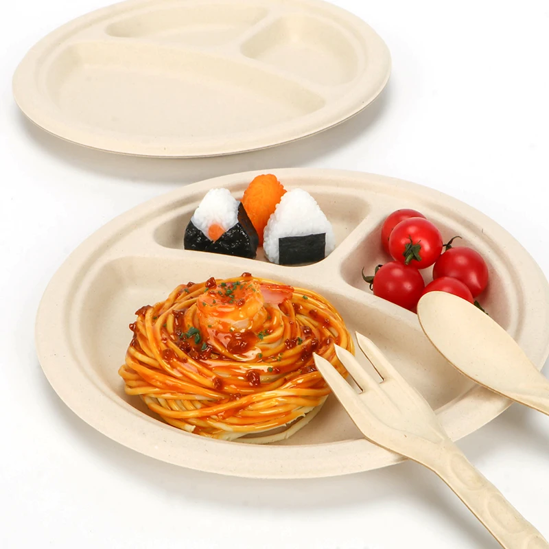 2022 Eco Rts Biodegradable Paper Pulp Mould Disposable Dinnerware Sugarcane Bagasse Plates Buy
