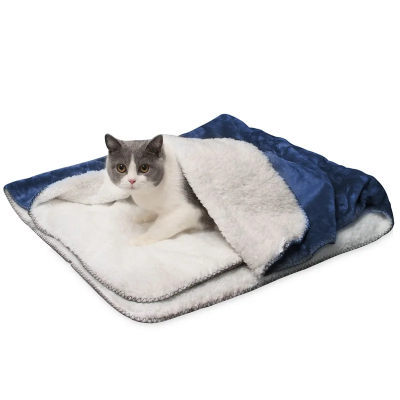 Lamb Wool Pet Quilt Waterproof Cushion Spring And Autumn Dog Four ...