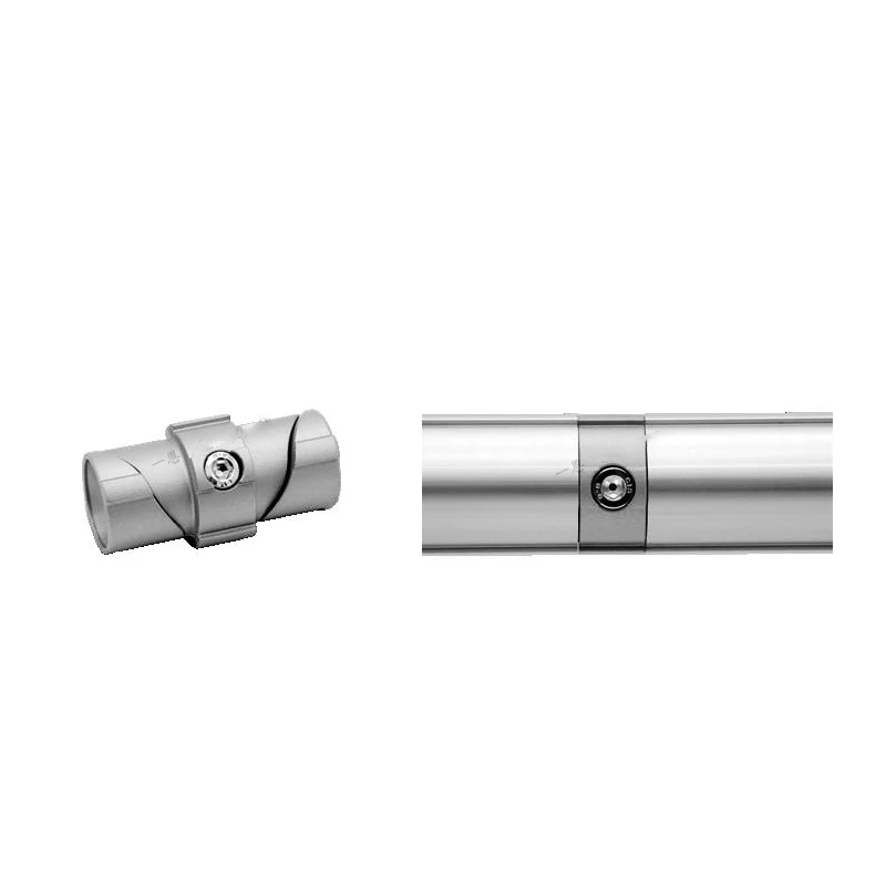 product 43mm series basic line rod extension connector third generation aluminum alloy lean tube connector profile trolley model-13