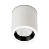 Club store supermarket black white circular antiglare surface mounted 8w 12w 15w 20w 25w 30w 35w led downlight
