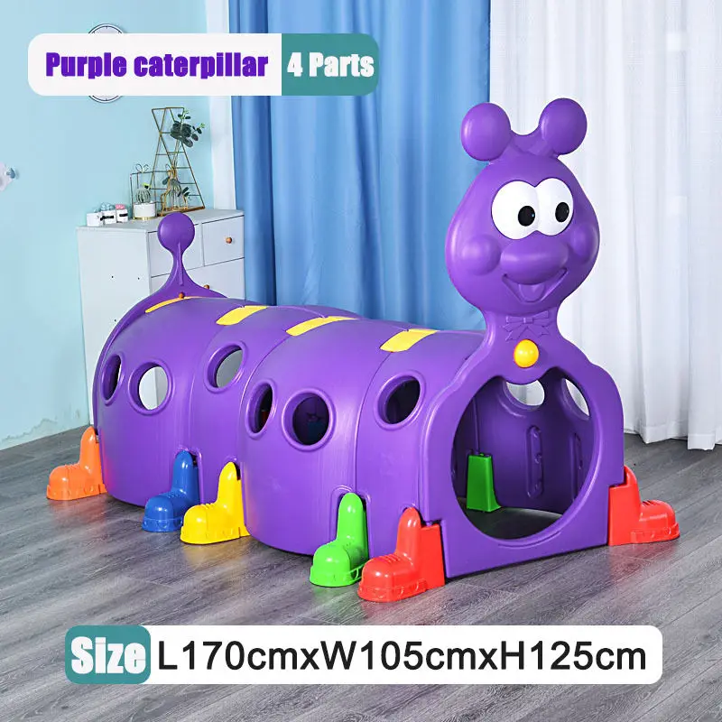 Hot Sale Plastic Elf Tunnel Kindergarten Preschool Kids Toys Baby