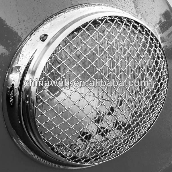 Mesh Headlight Grilles for VW Baywindow Beetle Vintage Grill Stone Guards AAC004 