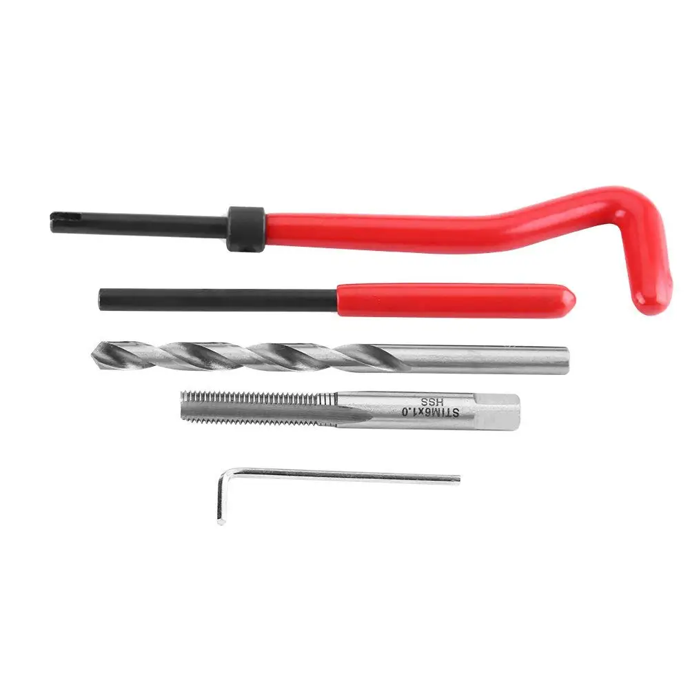 131pcs Engine Block Thread Repair Tool Kit M5/m6/m8/m10/m12 Restoring