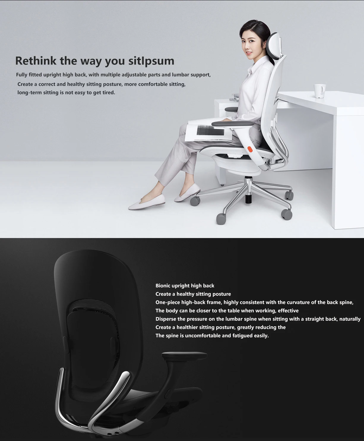 Офисное кресло xiaomi yuemi ymi ergonomic chair