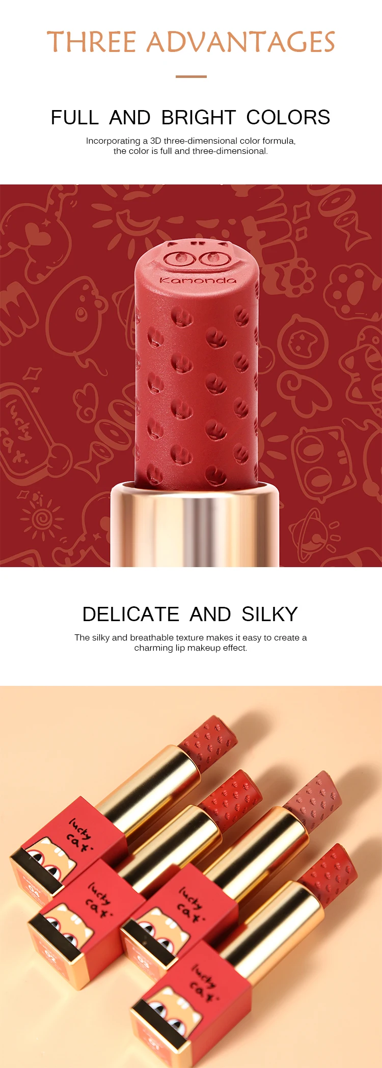 かわいいデザイン卸売シルキーベルベット口紅虐待無料マット口紅防水日本の女の子 Buy マット口紅ブランド 虐待送料口紅 高品質マット口紅 Product On Alibaba Com