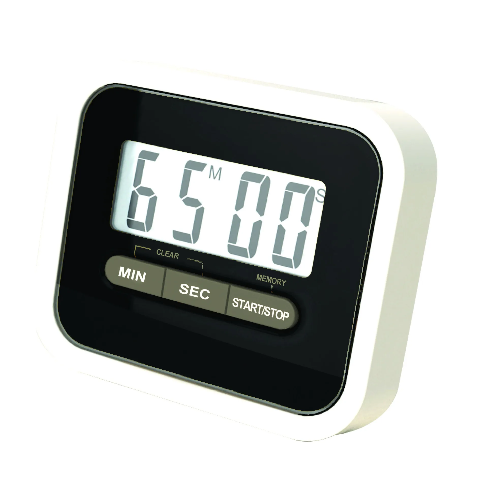 colorful digital kitchen cooking timer alarm count up down
