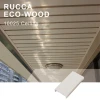 100x25mm Foshan Rucca WPC/PVC Material Interior False Ceiling Tilesfor Interior Home Design Decoration Ceiling Panels