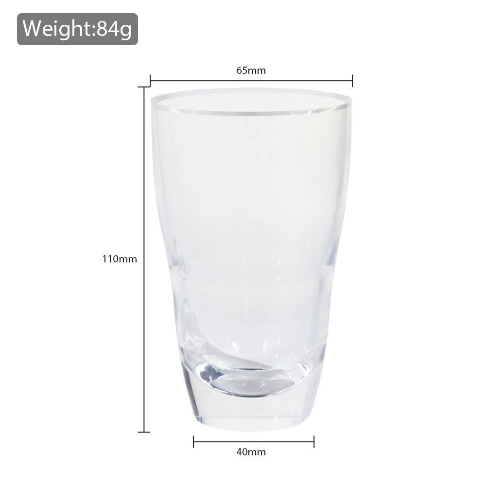 High Quality Unbreakable Silicone Cup Reusable Food Grade Transparent High Performance Silicone Water Drinking Cup supplier