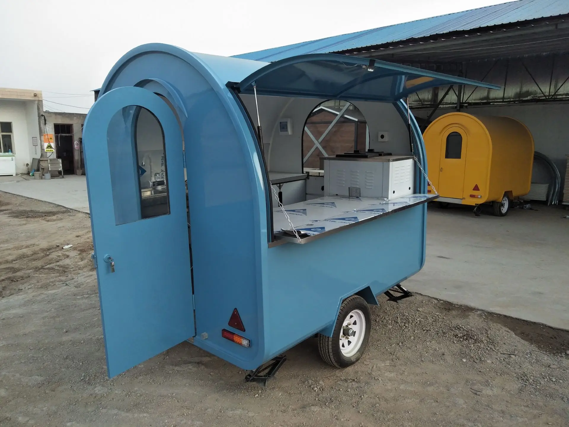 Burger Stall Stainless Steel Table Food Truck Buy Small Food Trailer