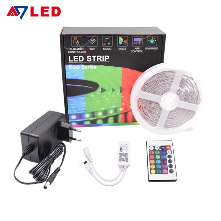5050 LED Light Strip Waterproof Big Lots LED Rope Lights Remote ControlLED RGB LED Strip LED Lights Kit