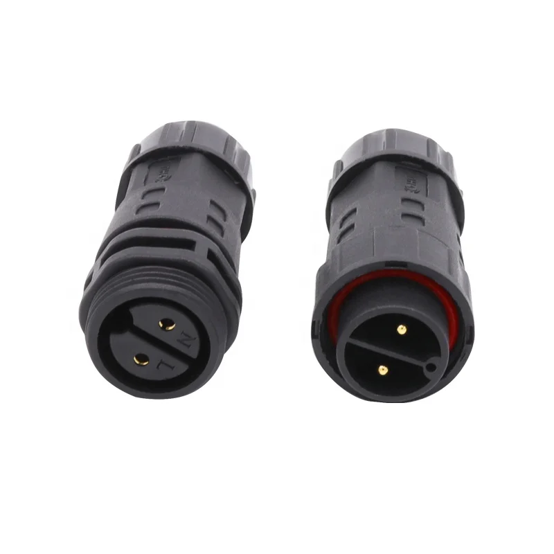 led power ip67 waterproof cable connector
