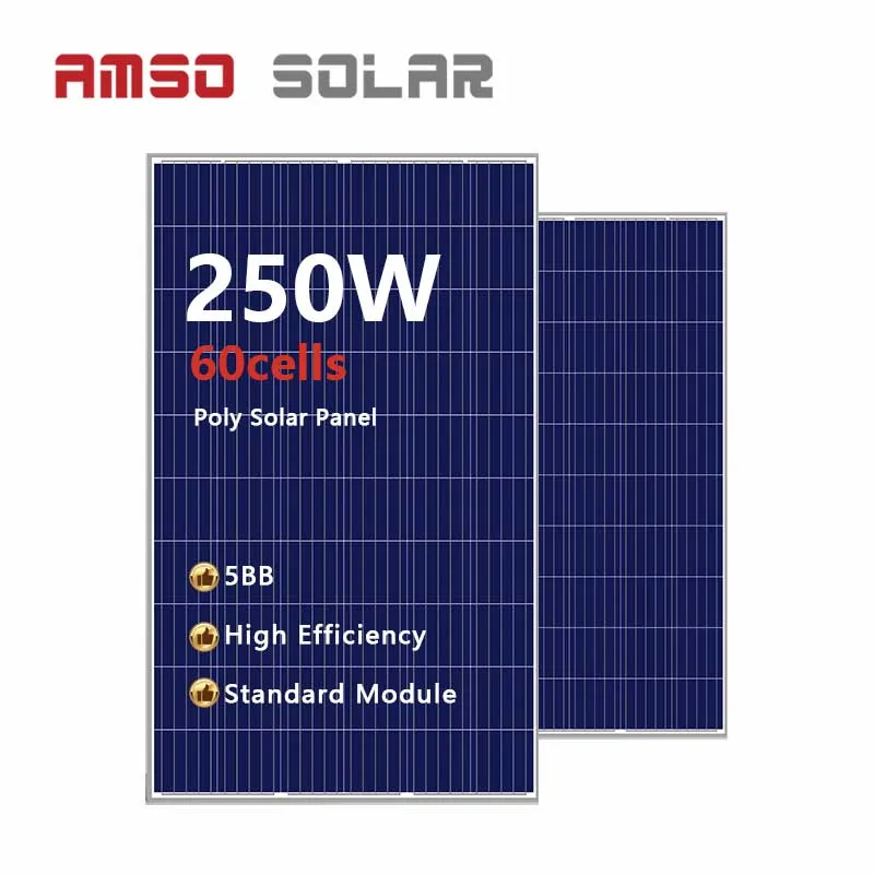 Skillful manufacture 250 watt pv module polycrystalline solar panel 250w 12 volt solar panels 250 watt