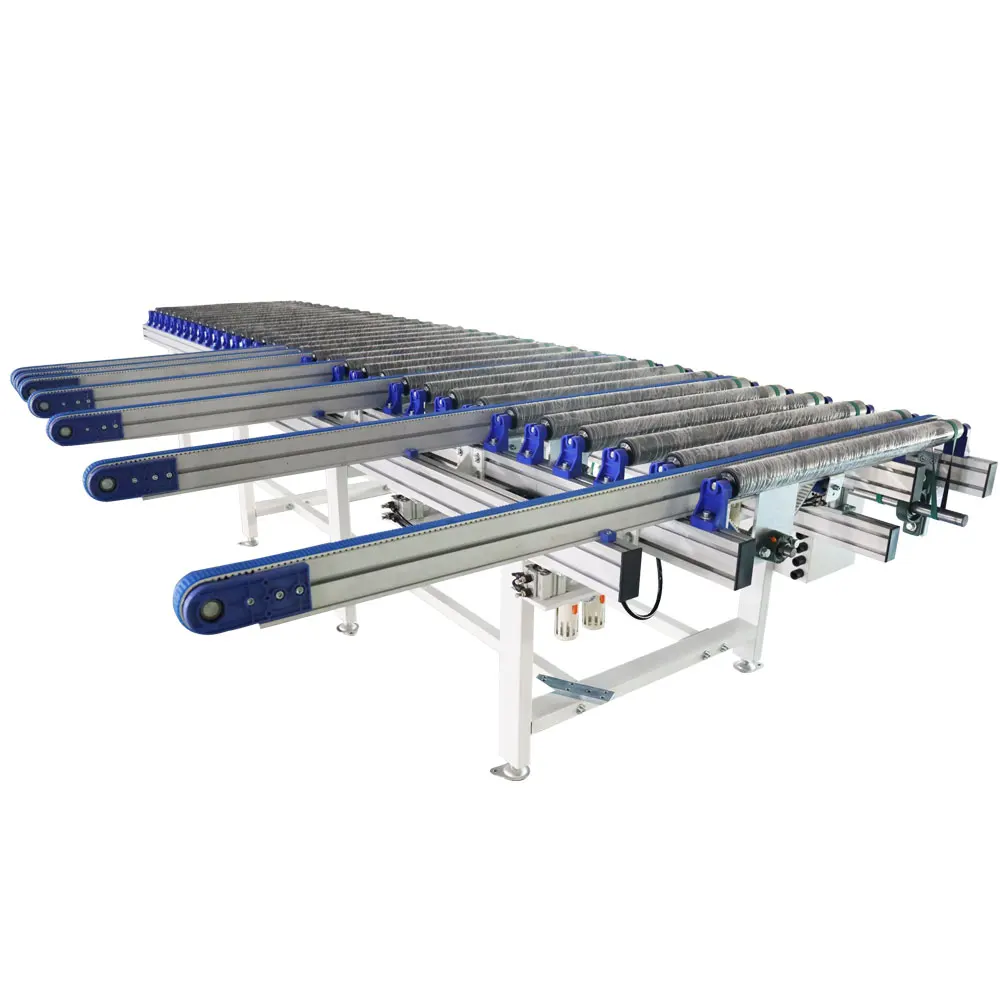 Hongrui Cnc Drilling And Cutting Machine Portable Roller Conveyor factory