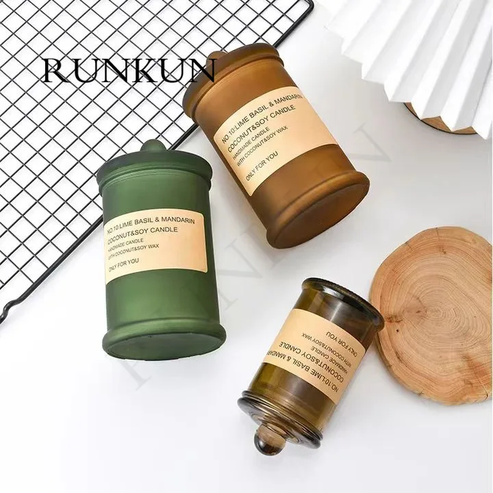 product wholesale luxury handmade glass candle jar festival and valentines day decoration empty candle jars-2