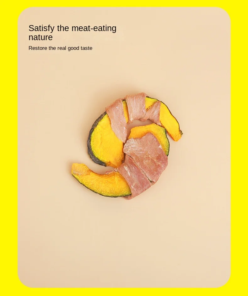 Freeze-Dried Duck Meat Pumpkin Roll Cat Paw Cake Handmade Pet Snacks for Dogs & Cats CN DF0606 supplier