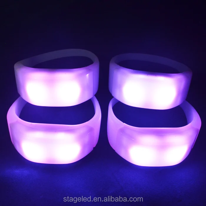 3_Channels_256_Grayscale_DMX_Remote_Controlled_Led_Bracelet_for_Event