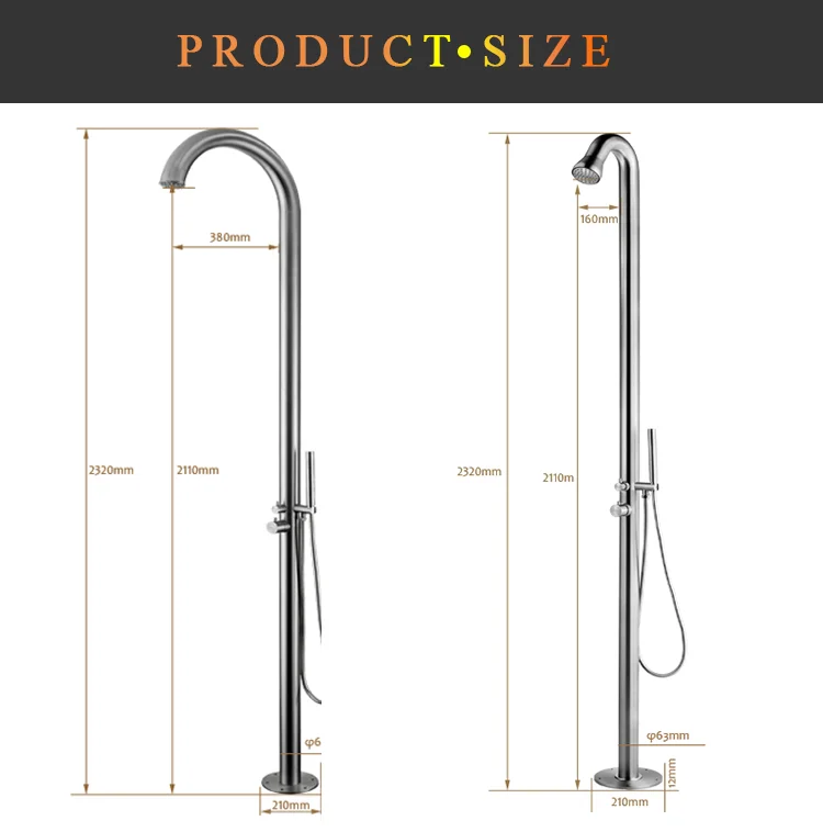 outdoor shower mixer