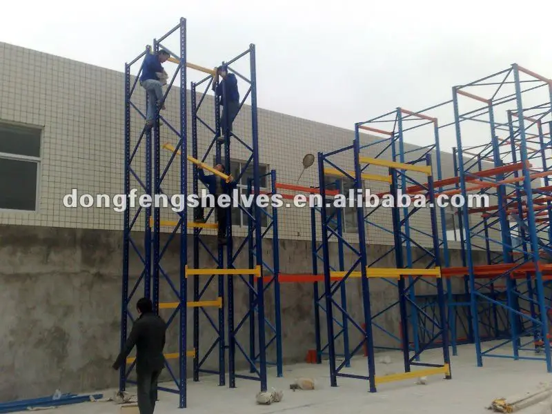 factory warehouse metal pallet racking system for sale