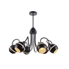 Direct factory price black hanging light ceiling mounted lamp in bedroom