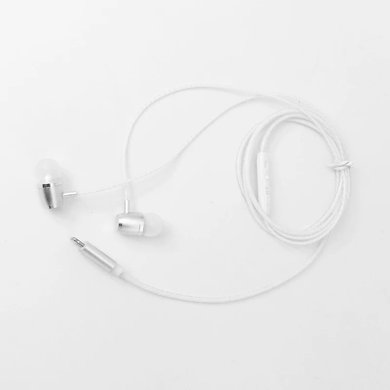 For Apple Mfi Certified Earphones Wired 8pins To Lightning C100 Headset