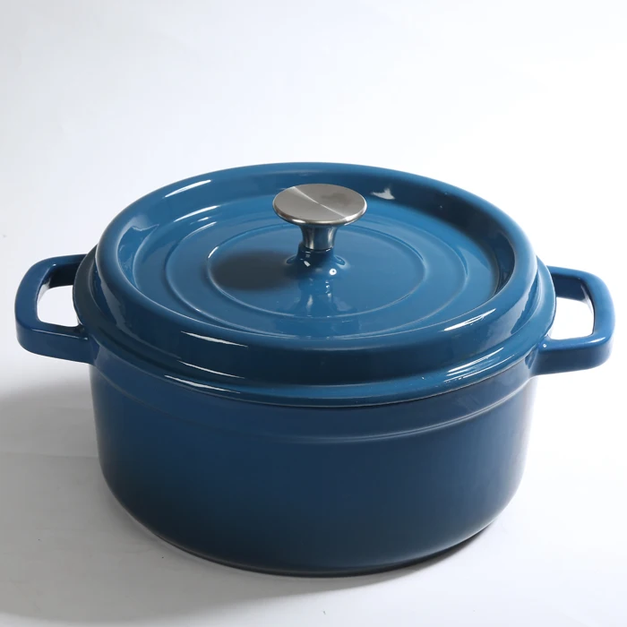 Kitchen Cooking Round Heavy Non Stick Cast Iron Enamel Cooking Stock