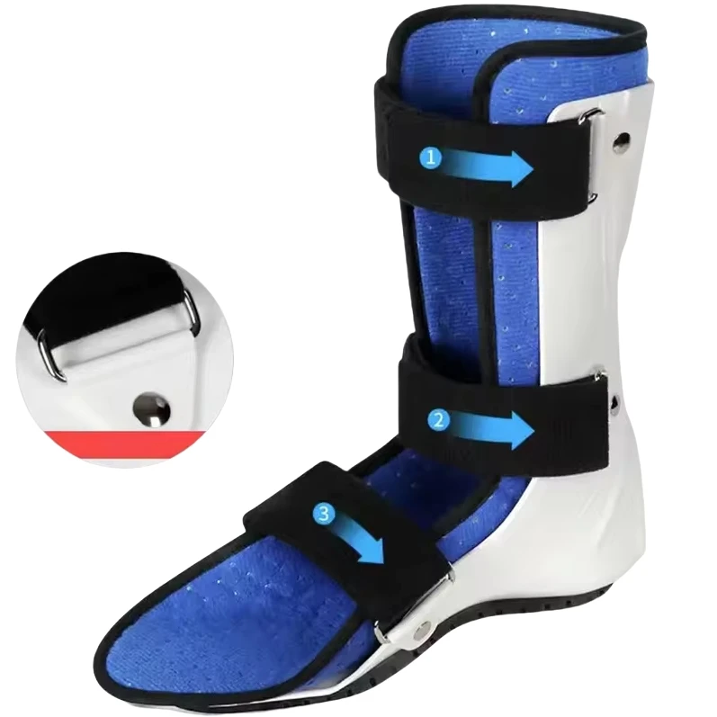 Adjustable Air Cam Walker & Rollator Boot with Support Ankle Brace for Rehabilitation Therapy Supplies manufacture